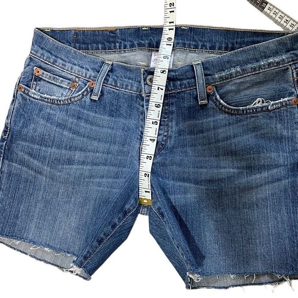 Lucky Brand Dungarees by Gene Montesano Sweet Dream Bermuda Short Size 6/28 - Picture 6 of 6